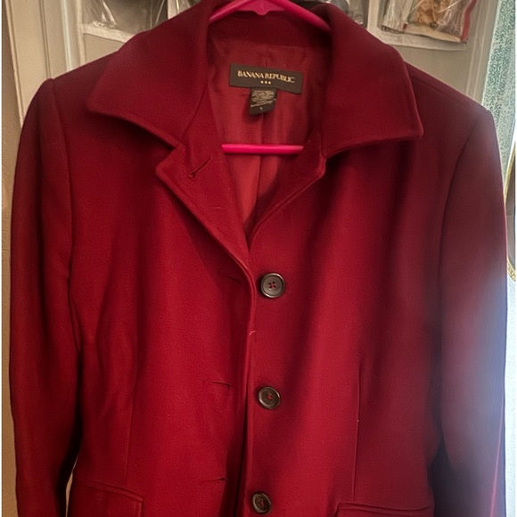 Banana Republic wool woman’s coat - Picture 1 of 4